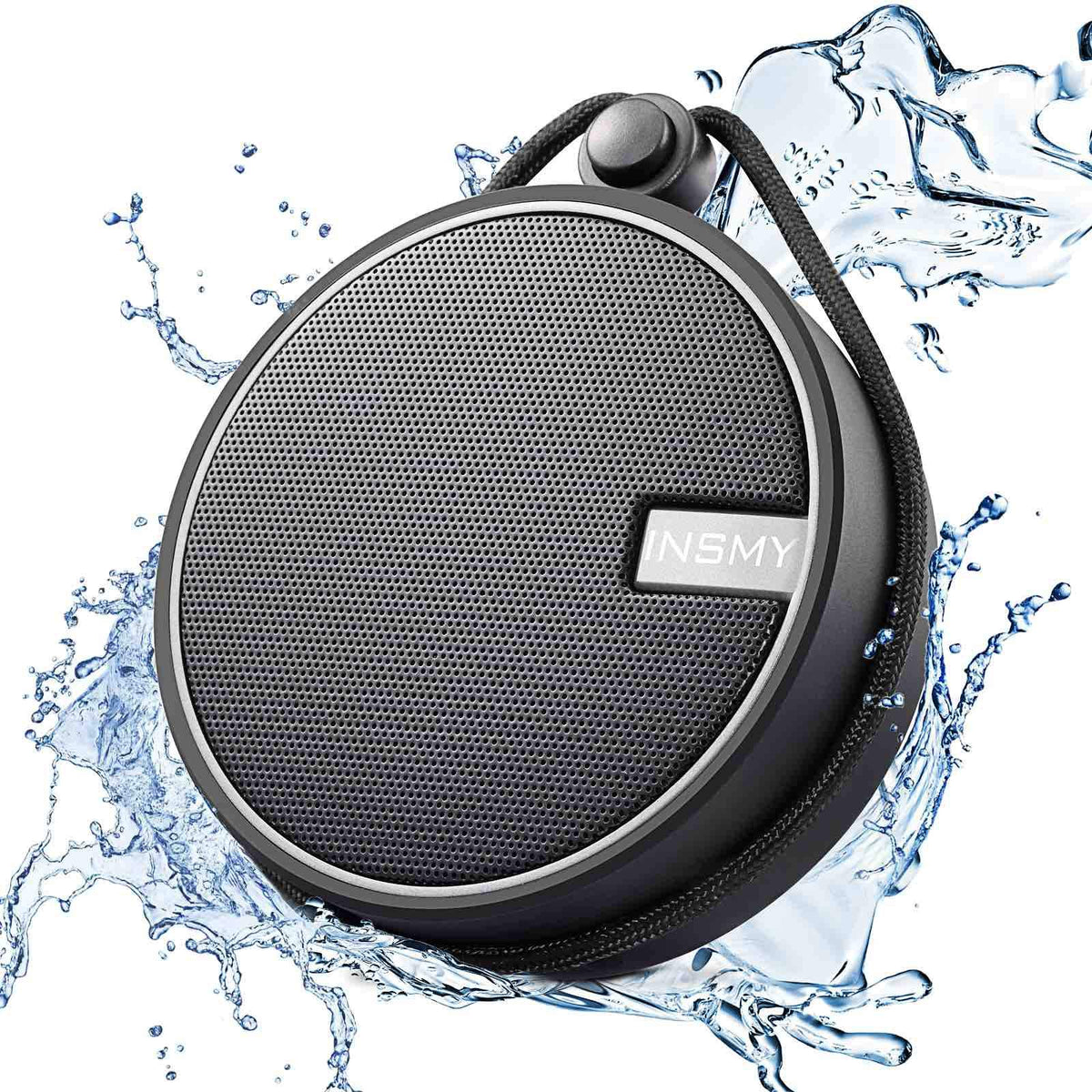 INSMY C12 IP67 Waterproof Shower Bluetooth Speakers Portable Small Speaker