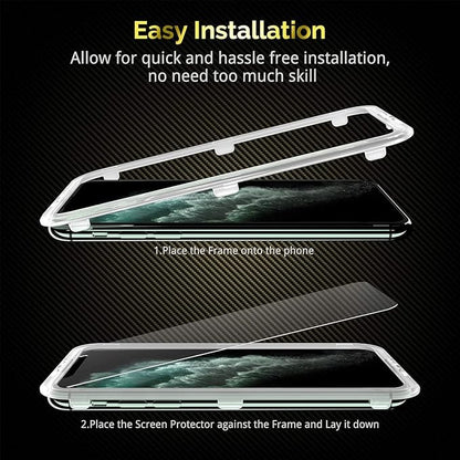 UNBREAKcable Tempered Glass for iPhone 11 Pro Max/XS Max [6.5 inches-2 Pieces] 9H Hardness Screen Protector Film/2.5D Double Defence Screen Protector – [Anti-Scratch, Anti-Fingermarks, Bubble Free]