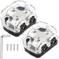2 Way Power Distribution Block 1x 0 GA in 2X 0 GA Out Circuit Protector Distribution Connecting Blocks for Car Audio Splitter,2Pcs with Installation Kit
