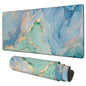NITAHHHY Gaming Desk Pad Large Extra Length Fluid Art Marble Mouse Pad Keyboard Laptop Non-Slip Waterproof with Rubber Base Thick Stitched Edge Mouse Mat for Office Home 35.4 x 15.7 Inches