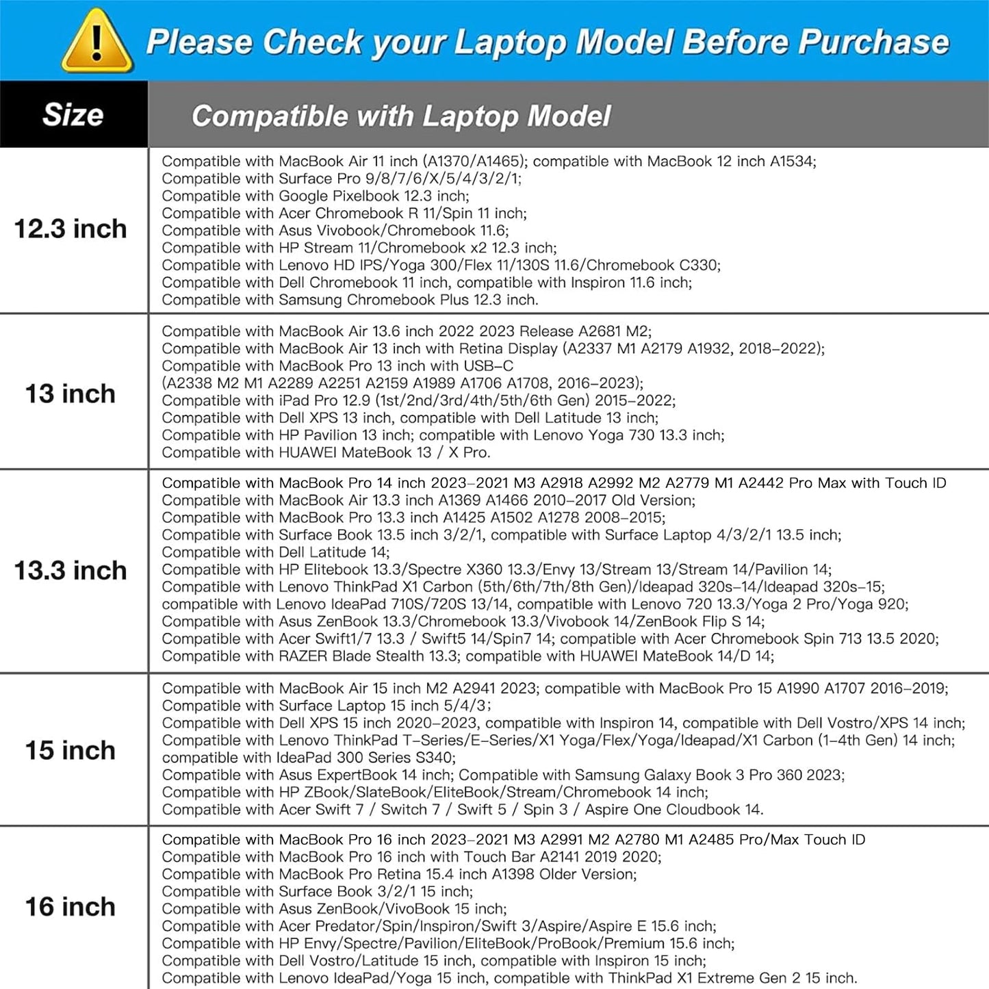 MOSISO Laptop Case 16 inch, 15-15.6 inch Laptop Sleeve with Small Case