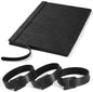 200 PCS 8 Inches Reusable Cable Ties | Adjustable Cord Wraps, Cable Straps | Hook & Loop Cord Organizer, Cable Management