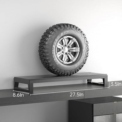 Computer monitor stand Laptop Desk Shelf & Monitor Riser ，27.55 inches long desk riser Monitors/PC/Laptop/Computer Space Saver Organizer (Basic Version, 700mm)