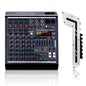 SonixForce 4 Channel Audio Mixer, 99 DSP Effects Sound Board Console
