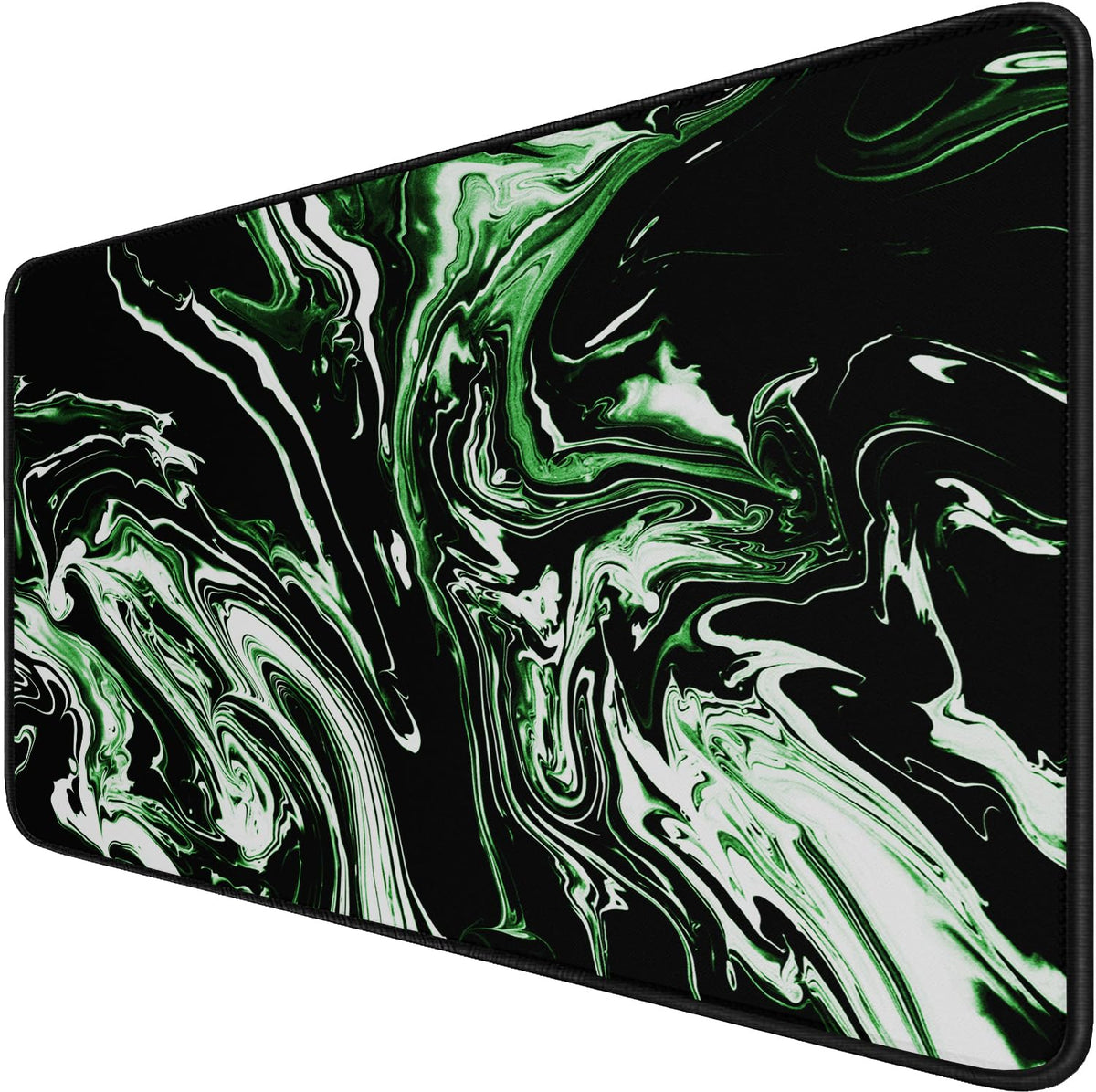 Large Mouse Pad with Stitched Edges, Durable Non-Slip Natural Rubber Base
