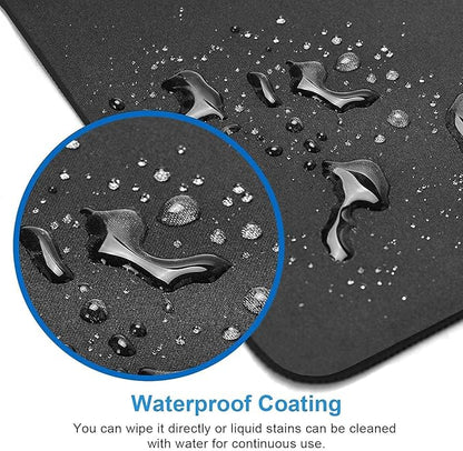 Sunset Beach Mouse Pad, Square Mousepad,Waterproof Mouse Mat Non-Slip Rubber Base MousePads for Office Home Laptop Travel, 9.5"x7.9"x0.12" Inch