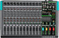 Depusheng MX12 12 Channel Sound Mixer Audio Mixing Console 48V 256DSP Professional USB PC Play Record Podcast Live Broadcast (US MX12)