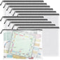 Umriox 12 Pack B4 Black Mesh Zipper Bags, File Organizer Pouch for Storage