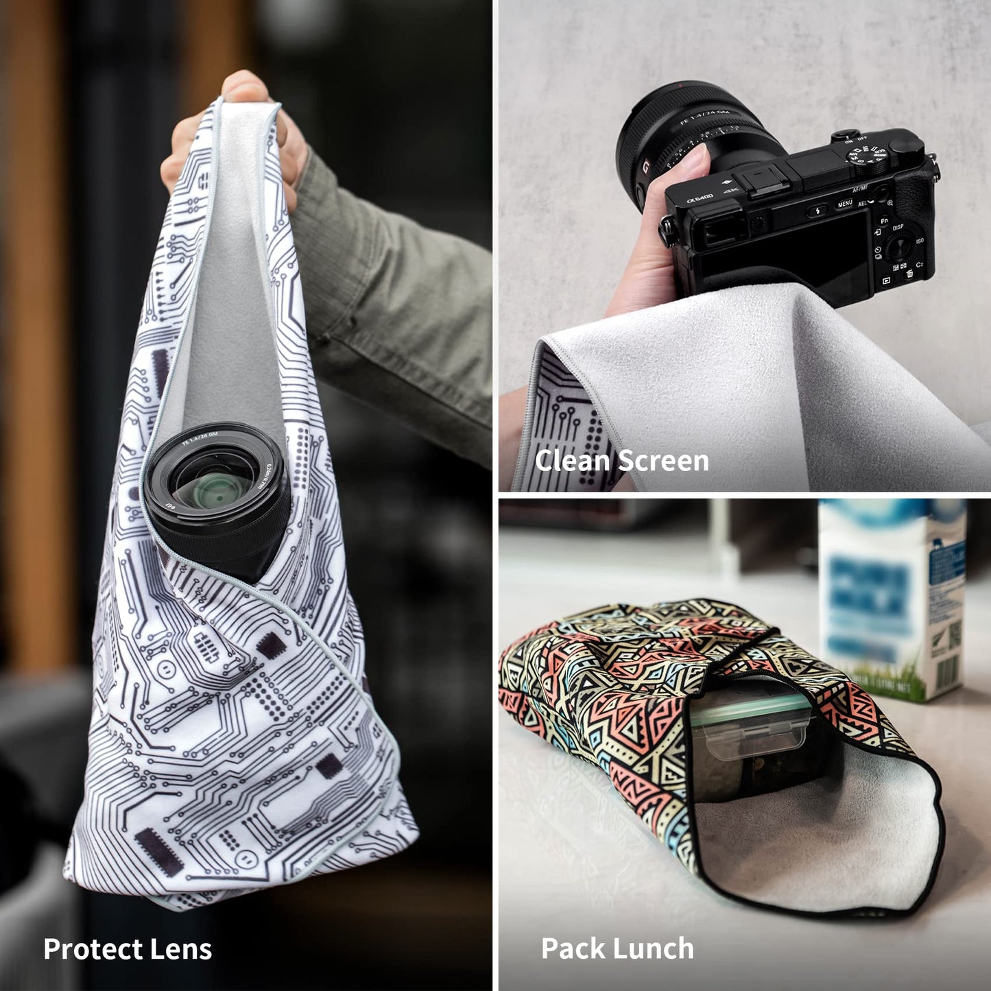 PGYTECH Protective Camera Wrap Cloth, Anti-Scratch Camera Wrapper