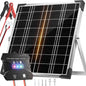 Voltset 20W 12V Solar Panel Battery Charger Trickle Maintainer Kit