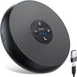 EMEET USB Speakerphone, M1A Zoom Certified AI Mics 360°Voice Pickup USB Type C-A Plug&Play Computer Speakers with Microphone, Fast Mute Noise Reduction Echo Cancellation for 5-8 People for Zoom Teams