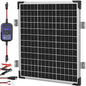 Voltset 20W 12V Solar Panel Battery Charger Trickle Maintainer Kit