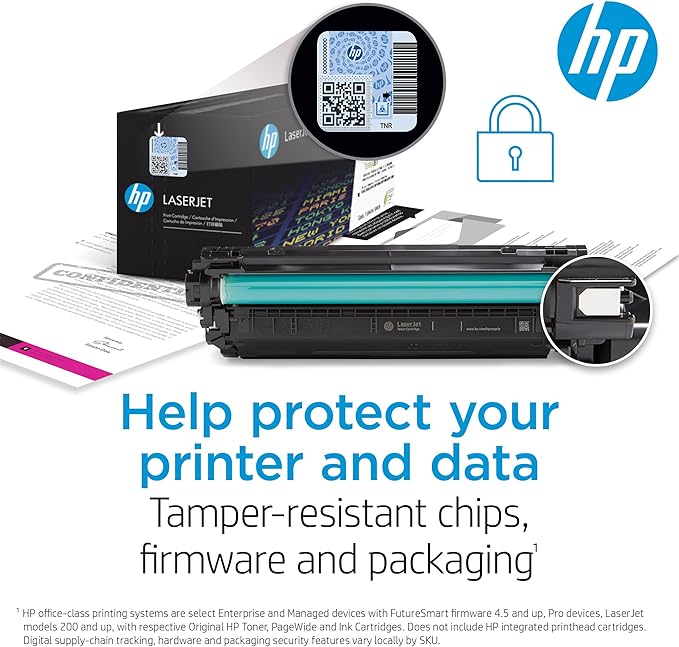HP 202X Black High-yield Toner Cartridge ,Works with HP Color LaserJet Pro M254, HP Color LaserJet Pro MFP M281 Series CF500X