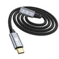HOTUTUKI USB C Extension Cable 16.5FT, 20Gbps/100W USB3.2 Type C Extender Cord, 4K@60Hz Video Output Nylon Braided USB C Male to Female Extension Charging Cable Compatibility with Thunderbolt 4/3