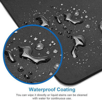 Lotus Mouse Pad Non-Slip Rubber Base Gaming MousePads for Computers Laptop Office,Cute Mouse Pads with Designs for Women,9.5"x7.9"x0.12" Inch(240mm x 200mm x 3mm)