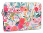 Canvaslove Floral Pattern Laptop Sleeve Case Cover with Pocket for MacBook Pro 14 inch and 14 inch-14.4 inch HP, Lenovo, Dell, ASUS, Acer Notebook Computer