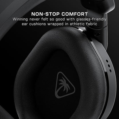 Turtle Beach Stealth 600 Wireless Multiplatform Amplified Gaming Headset for Xbox Series X|S, Xbox One, PC, PS5, PS4, & Mobile – Bluetooth, 80-Hr Battery, Noise-Cancelling Mic – Black