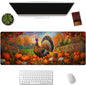 Kibue Turtle Gaming Mouse Pad Extended Desk Computer Keyboard Laptop Mouse Pads for Gaming Home Office Work, Large Long Desk Mat Mousepad with Non-Slip Rubber Base 31.5×11.8inch(17)