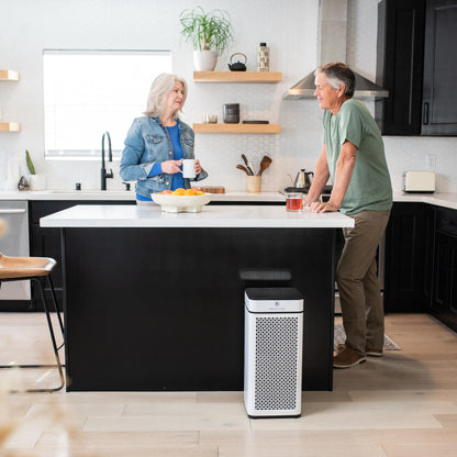 Medify MA-40 Air Purifier with HEPA Filter | 1,793 ft² Coverage in 1hr for Smoke, Wildfires, Odors, Pollen, Pets | Quiet Removal to 0.3 Microns | White, 1-Pack