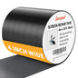 Secopad 4" x 360" (30FT) Screen Repair Tape, Screen Repair Kit, Black