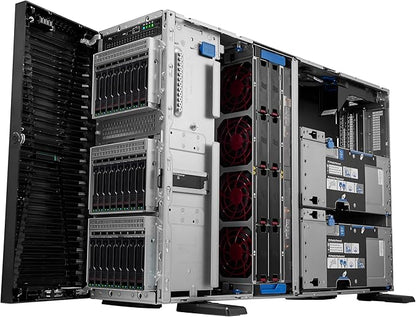 Hewlett Packard Enterprise ProLiant ML350 Gen11 Tower Server w/one Intel Xeon Silver 4516Y+, 2.2GHz, 24c 1P 2x32GB-R 8SFF MR408i-o 2x960GB SSD 2x800W PS (HPE Smart Choice P83320-005)