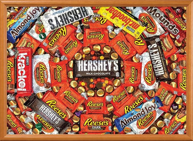 MasterPieces 1000 Piece Jigsaw Puzzle for Adults, Family, Or Youth - Hershey's Swirl - 19.25"x26.75"