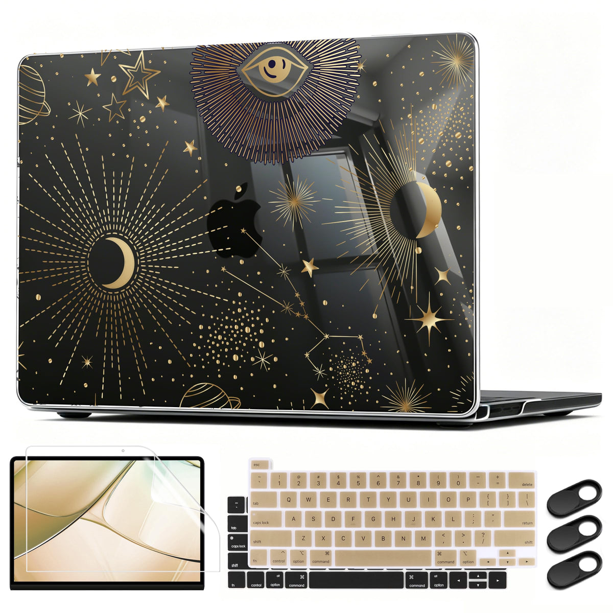 CISSOOK Compatible with MacBook Pro 13 inch Case 2025-2016 Release M2 M1