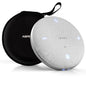 Conference Speaker and Microphone for Online Meetings and Remote Work, Gray