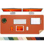 AFIING Leahter Desk Pad 47" x 17", Red,Desk Cover mat