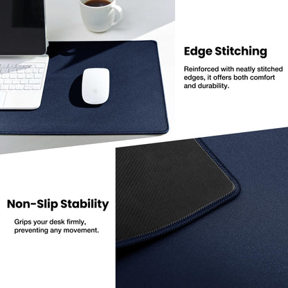 ALOANES Non-Slip Extended Mouse Pad Office&Home Desk Mat Stitched Edge