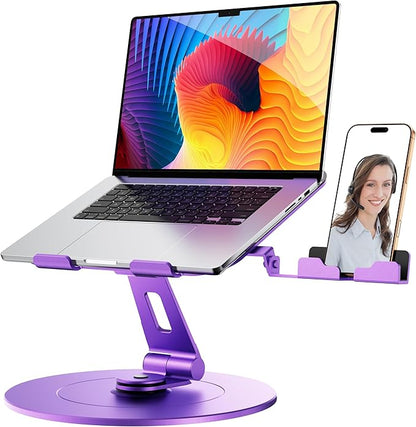 LOXP Ultra-Stable Laptop Stand for Desk with Larger Base