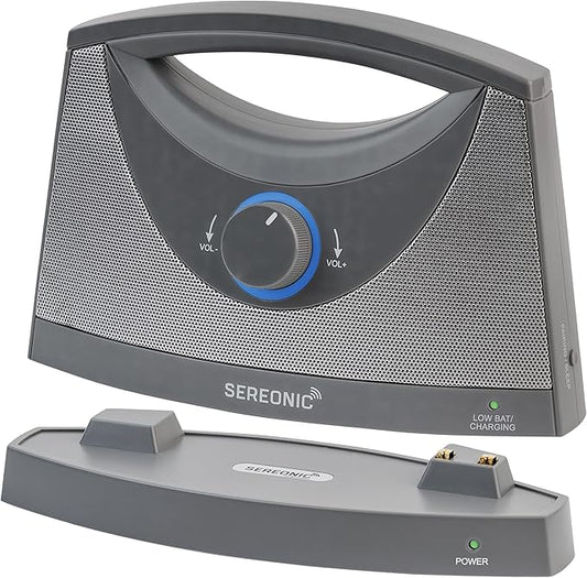 Wireless TV Speakers for Hard of Hearing - Portable, Powerful, and Convenient