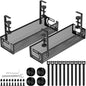 Mzmaxy Cable Management, 25'' Cable Management Under Desk, Cable Tray