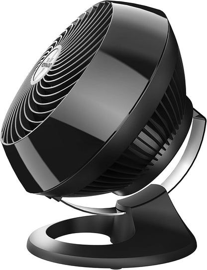 Vornado 560 Whole Room Air Circulator, Medium Floor 4 Speeds, Adjustable Tilt, Easy to Clean, Quiet Fan for Home, Office, Bedroom, Black