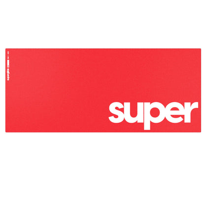Pulsar Gaming Gears Superglide Pad v1 Glass Mouse Pad, XXL, Red
