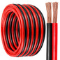 14 Gauge Wire 2 Conductors Copper Wire, 14 AWG Battery Cable, 200FT