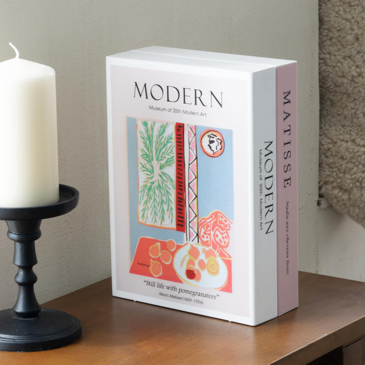 TastePick Book Shape Decorative Cable Management Box - Expandable Cable Organizer Box with Magnetic Closure for Home & Office (William Morris, Standard)