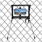 Cell Phone Fence Mount with Adjustable Shade, Mounting Kit for Gamechanger for iPhone, Samsung, GoPro, Mevo Start and Other Action Cameras,for Recording Baseball,Rugby and Tennis Games