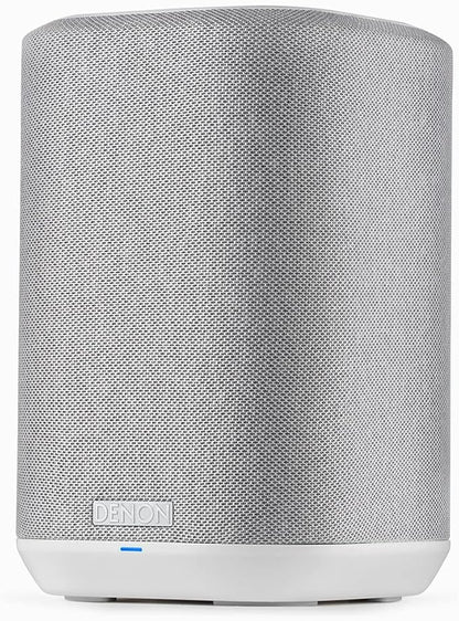 Denon Home 150 Wireless Smart Speaker – Compact Design, Wi-Fi & Bluetooth, HEOS Built-in, Alexa Built-in, Siri & AirPlay 2, Spotify Connect, Multi-Room Support, White