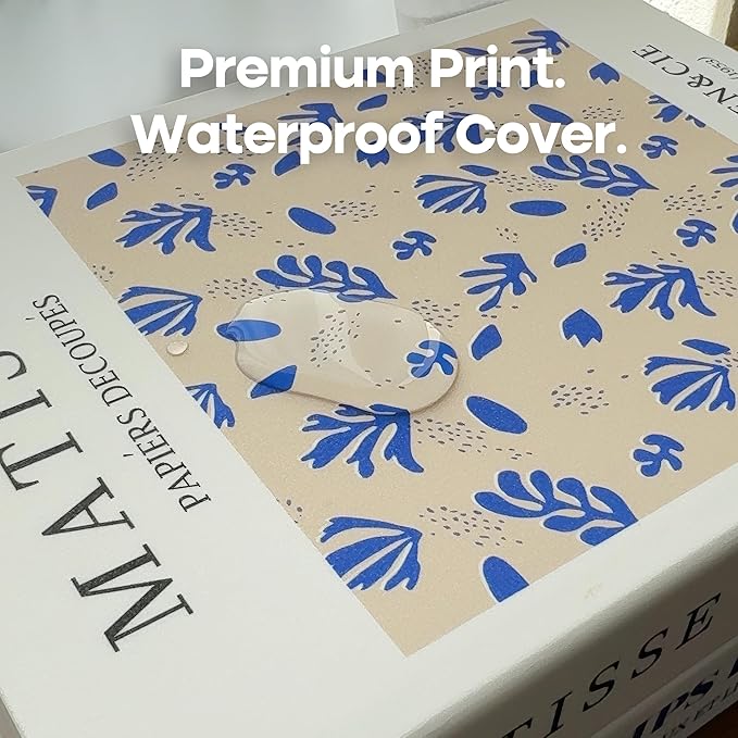 Book Shape Decorative Cable Management Box - Expandable Cable Organizer Box with Magnetic Closure for Home & Office (Libert Paris, Standard)