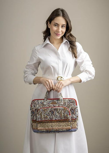 Maison d'Hermine Laptop bag with front pocket Stain and water repellent Cotton canvas