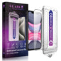 SHANG PIN JIA 2 Pack Screen Protector Tempered Glass for iPhone 15 Pro Max 6.7-Inch Auto Dust Removal, No Bubbles, High Definition Clear, Easy Installation