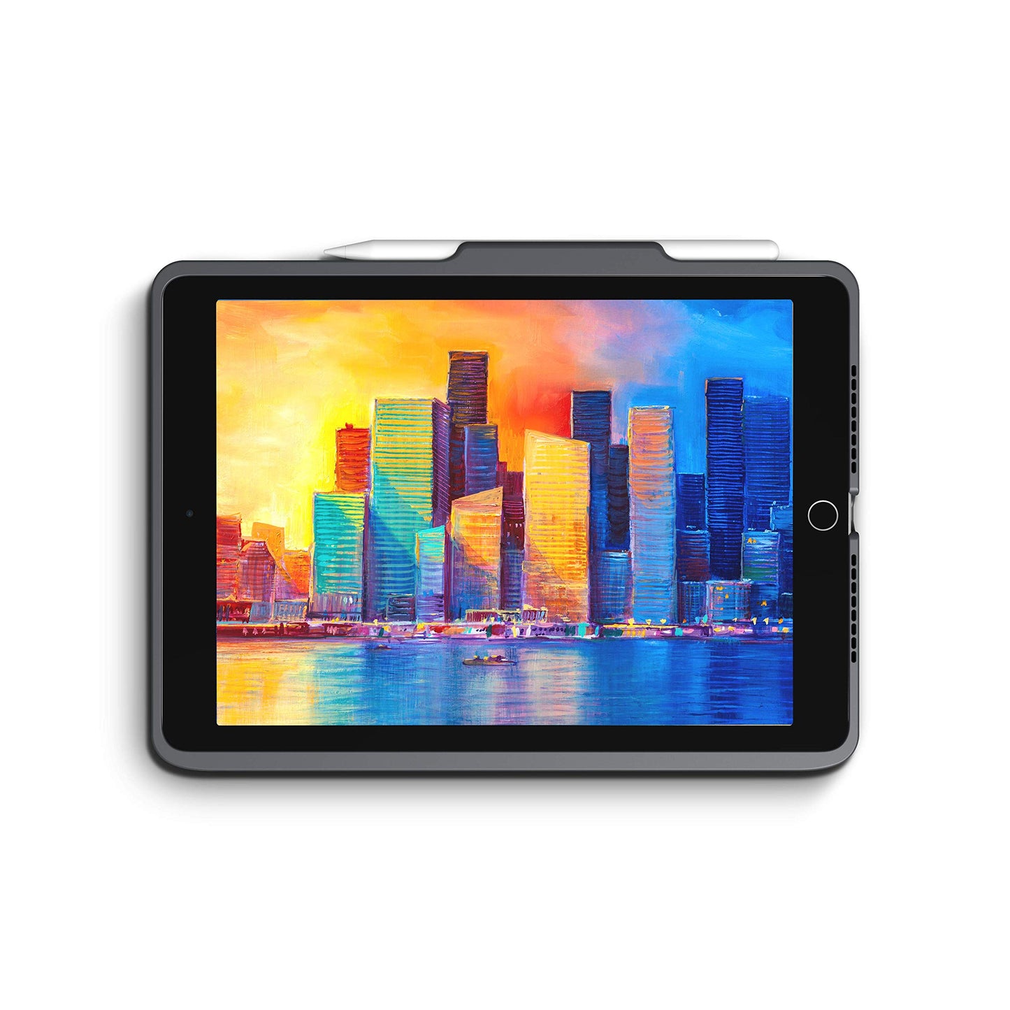 ZAGG Pro Keys Detachable Case & Wireless Keyboard for Apple iPad 10.2" (Gen 9, 8, 7) - Bluetooth Pairing, Backlit Laptop-Style Keys, Apple Pencil Holder, 6.6ft Drop Protection, Black