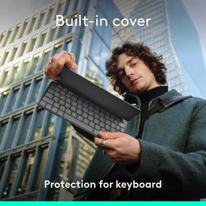 Logitech Keys-to-GO 2 Portable Wireless Keyboard - Graphite