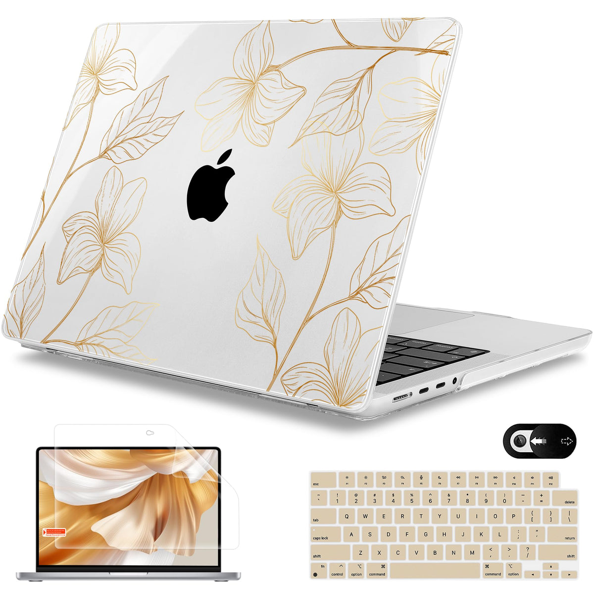 Mektron Case for 2026 M5 MacBook Pro 16 inch A3429 A3428 M4 A3403 A3186 M3 A2991 M2 A2780 M1 A2485 (2021-2025) Pro/Max with Liquid Retina XDR, Hard Shell Plastic Laptop Cover