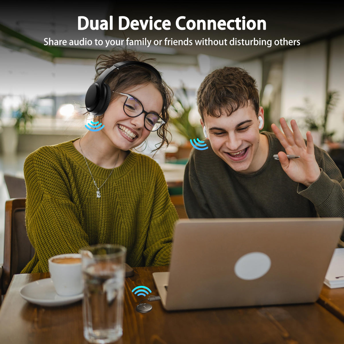 AMORNO USB-C Bluetooth Adapter for PS5, Bluetooth 5.4 Audio Adapter for PC, Plug and Play, Wireless Audio Transmitter for Bluetooth Headphones & Earbuds to PS4/PS5/Switch Dock/PC/Laptop/TV