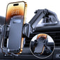 Miracase Phone Holders for Your Car, [Thick Case & Heavy Phone Friendly] Universal Cell Phone Car Mount, 3-in-1 Phone Mount for Car Dashboard Windshield Air Vent Fit for All Smartphones
