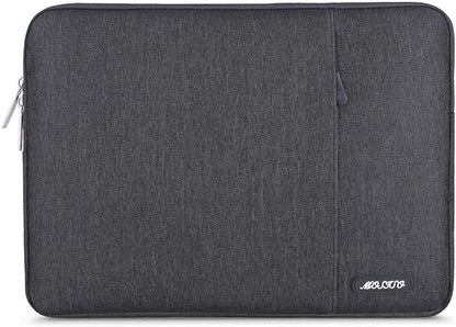 MOSISO Laptop Case 14 inch, 14 inch Laptop Sleeve Compatible with HP Lenovo Dell ASUS Acer, HP Stream, Dell Latitude, Lenovo IdeaPad, Polyester Vertical Computer Sleeve Bag with Pocket, Space Gray