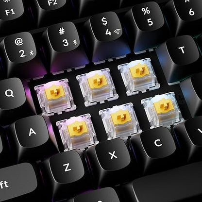 Keychron Magnetic Switches Dawn Linear - 110 PCS, 30gf, Pre-Lubed, 0.1mm Adjustable Actuation, Gateron Double-Rail Hall Effect, Compatible Replacement for HE Keyboards Only