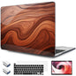 TWOLSKOO Compatible with MacBook Pro 13 inch Case 2023-2016 A2338 M2/M1 A2251 A2289 A2159 A1989 A1706, Plastic Hard Shell Cover & Keyboard Skin & Screen Protector, Colorful Hydrangea